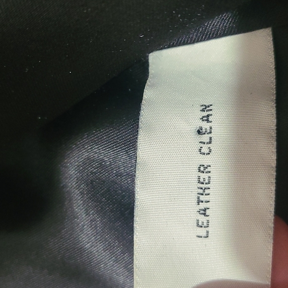 Like New Leather Trench Coat - Picture 10 of 11